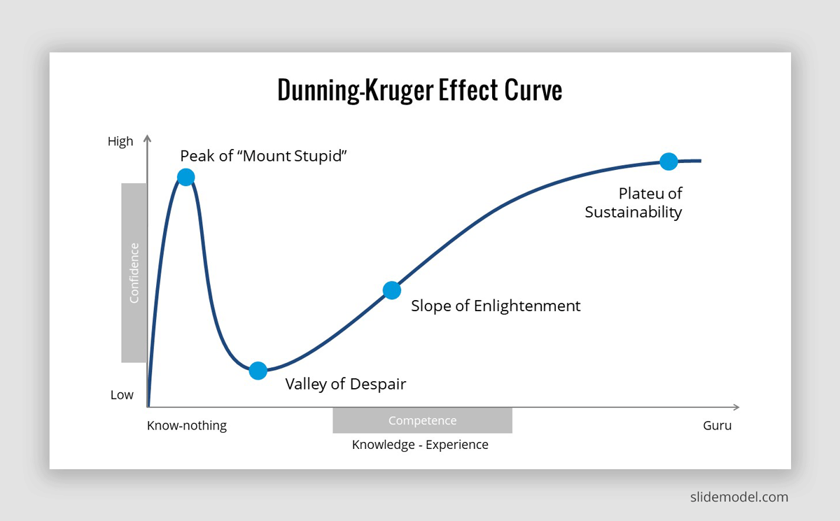 Dunning-Kruger Effect Curve